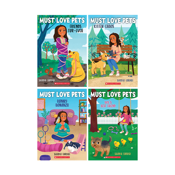 스콜라스틱 Must Love Pets 4 Books Set - 챕터북/페이퍼북