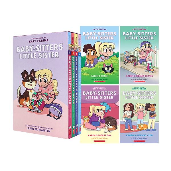 스콜라스틱 Baby-Sitters Little Sister 4 Books Set - 그래픽노블/페이퍼북