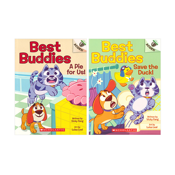 스콜라스틱 에이콘 Best Buddies 2 Books Set 챕터북
