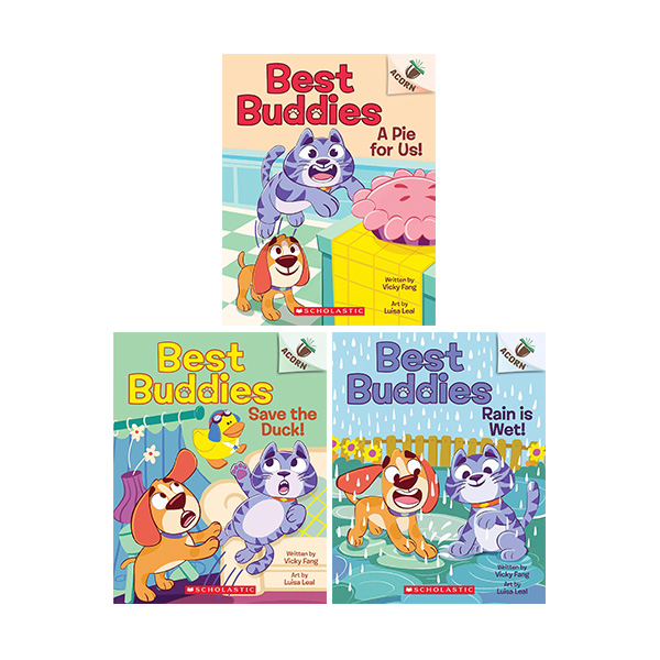 스콜라스틱 에이콘 Best Buddies 3 Books Set - 페이퍼북