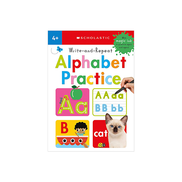 스콜라스틱 Write-and-Repeat Alphabet Practice  - 페이퍼북