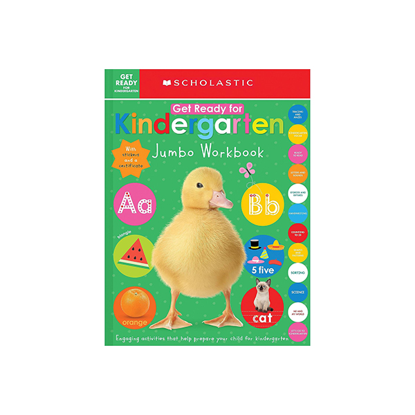 스콜라스틱 Get Ready for Kindergarten Jumbo Workbook  - 페이퍼북