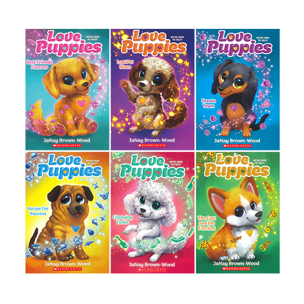 스콜라스틱 Love Puppies 6 Books Set - 챕터북/페이퍼북