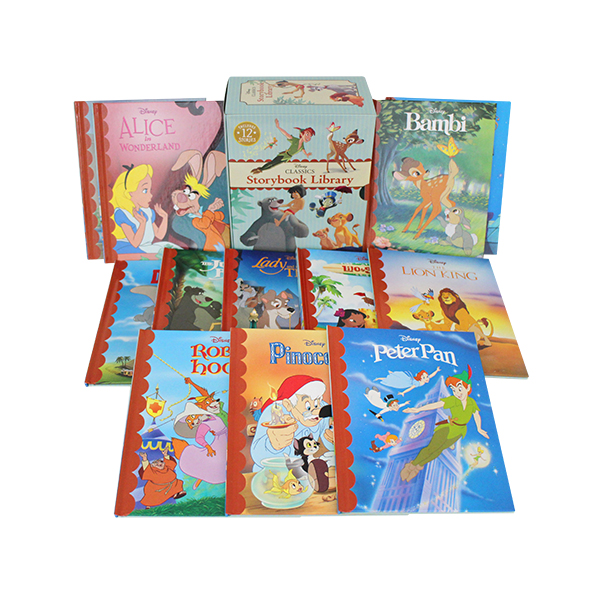 Disney Classics Storybook Library Includes 12 Stories - 하드커버북