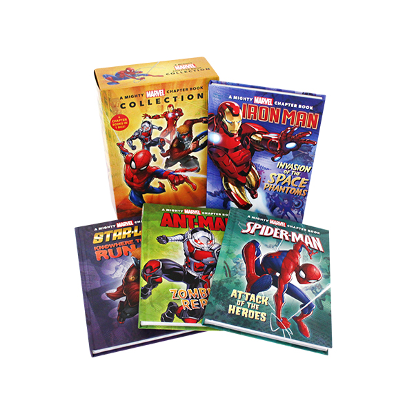 A Mighty Marvel Chapter Book Collection(4 Books in 1 Box) - 챕터북/하드커버북