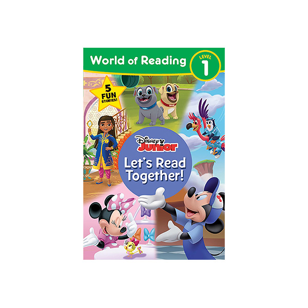 Disney Junior Let's Read Together!: World of Reading (5 Fun Stories)(Level 1) - 페이퍼북