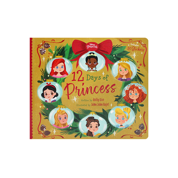 Disney Princess : 12 Days of Princess - 보드북