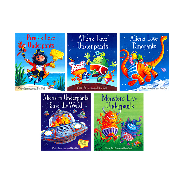 클레어 프리드만 Pants Series Storybook 5 Books Set - 페이퍼북