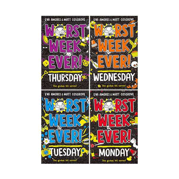 Worst Week Ever 4 Books Set - 챕터북/페이퍼북