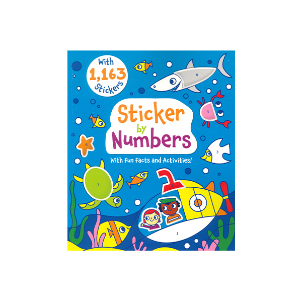 Sticker by Numbers : With Fun Facts and Activities! (With 1,163 Stickers) - 액티비티북/페이퍼북
