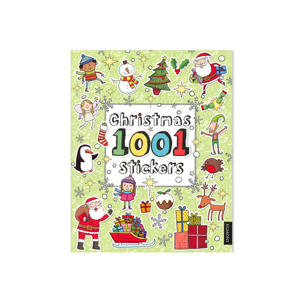 [크리스마스 북쿠폰] B급) Christmas 1001 Stickers - 페이퍼북