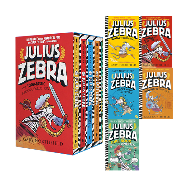 Julius Zebra Series 5 Books Collection - 챕터북/페이퍼북