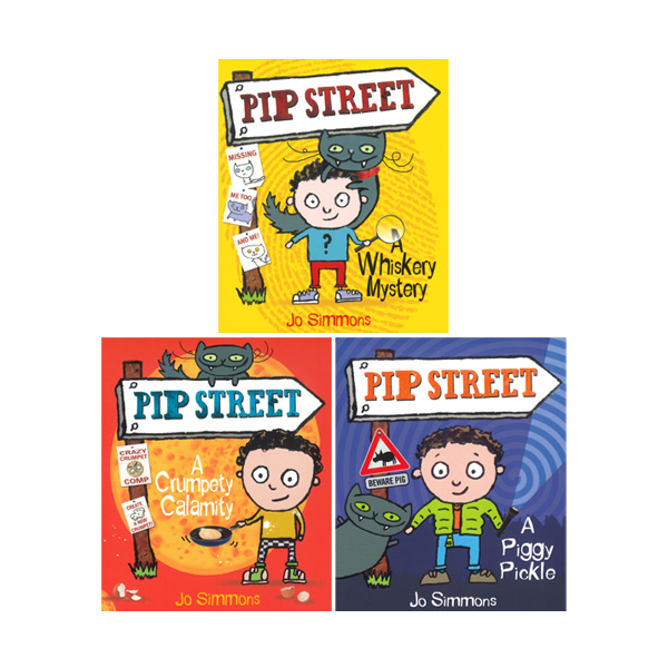 스콜라스틱 Pip Street 3 Books Set - 챕터북/페이퍼북