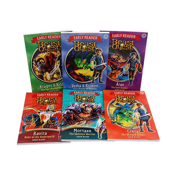 풀컬러 Early Reader Beast Quest 6 Books Set - 페이퍼북