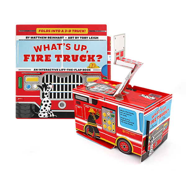 What's Up, Fire Truck?(Folds into a 3-D Trucks!) - 보드북