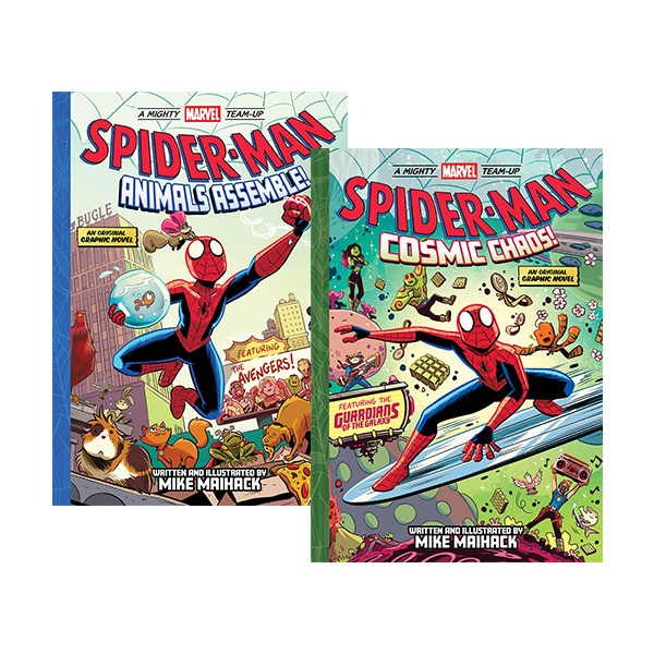 A Mighty Marvel Team-Up: Spider-Man 2 Books Set - 그래픽노블/하드커버