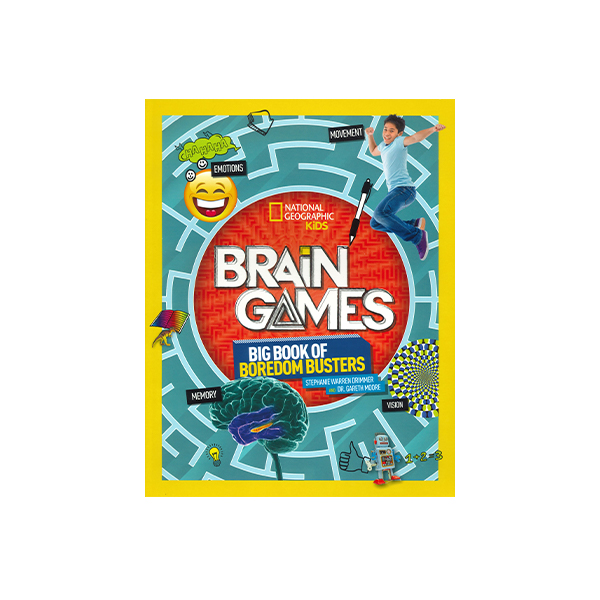 National Geographic Kids Brain Games: Big Book of Boredom Busters - 페이퍼북/액티비티북