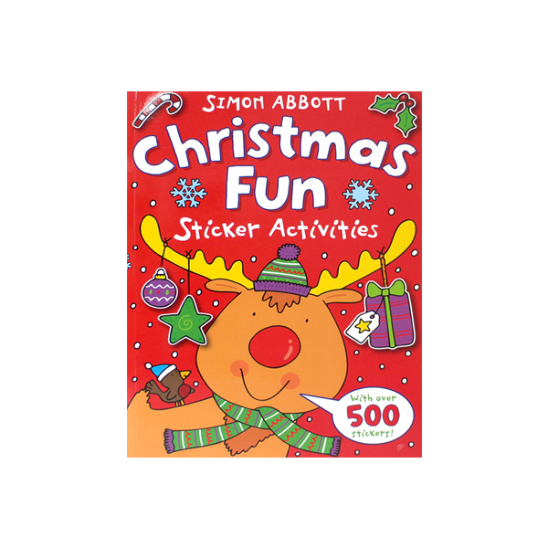 Christmas Fun Sticker Activities - 페이퍼북