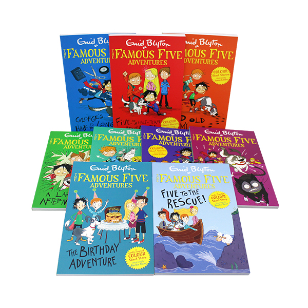 에니드 블라이튼 The Famous Five 9 Books Set - 챕터북/페이퍼북