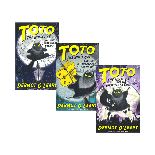 Toto the Ninja Cat Series 3 Book - 챕터북/페이퍼북