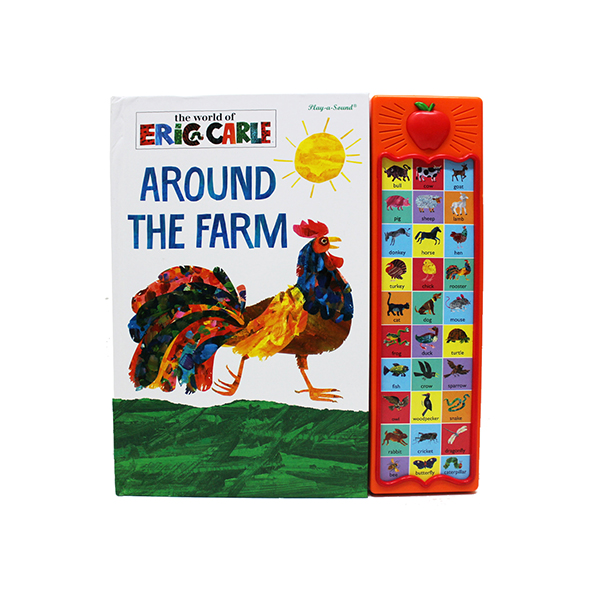 ERIC CARLE Around the farm sound book - 하드커버북
