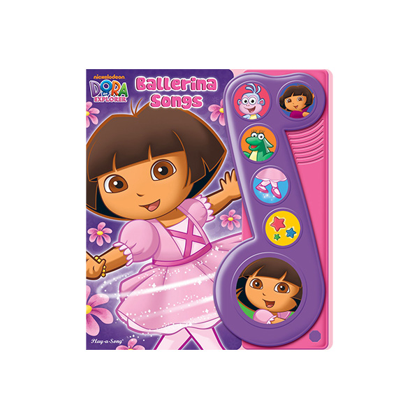 B급) Dora the Explorer: Ballerina Songs - 사운드북/보드북