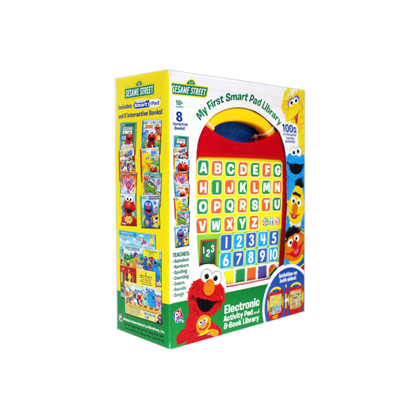 Sesame Street My First Smart Pad 8 book Library- 하드커버북 - 하드커버북