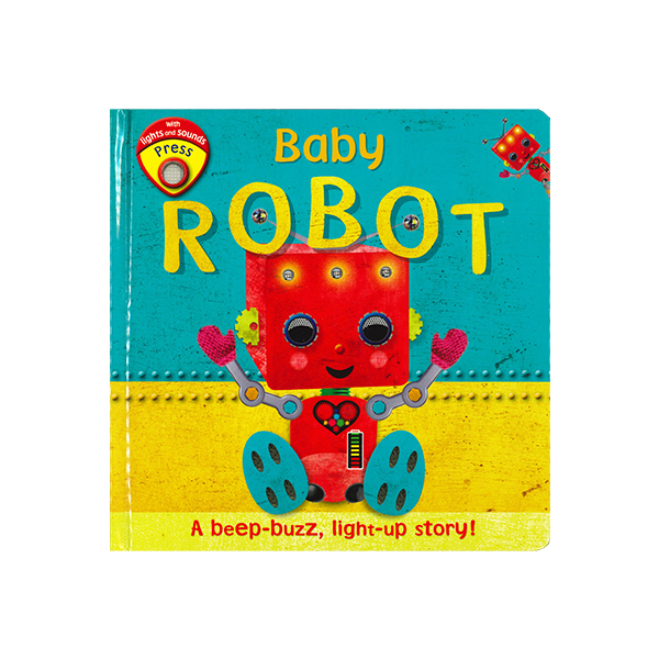 [솔드아웃] Baby Robot : A Beep-buzz, Light-up Story! - 보드북