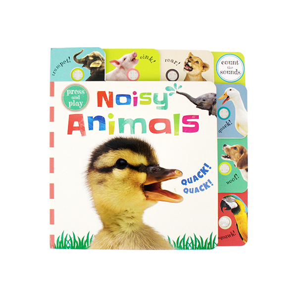 Press and Play : Noisy Animals - 보드북