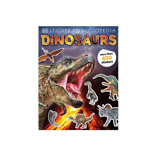 B급)DK Sticker Encyclopedia Dinosaurs More Than 600 Stickers  스티커북