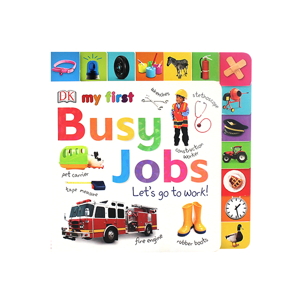 DK My First Busy Jobs : Let's Go to Work - 보드북