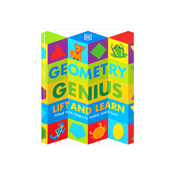 DK Geometry Genius Lift and Learn Filled with Flaps to Make Math Fun! - 하드커버북