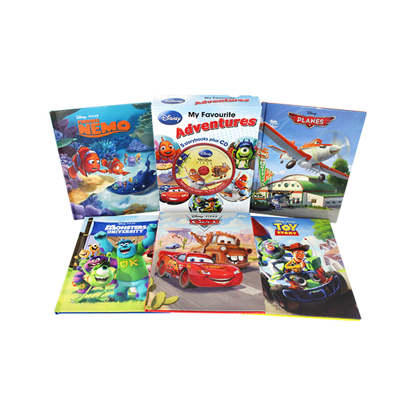 Disney My Favourite Adventures 5 Storybooks Box Set with Audio CD - 하드커버북