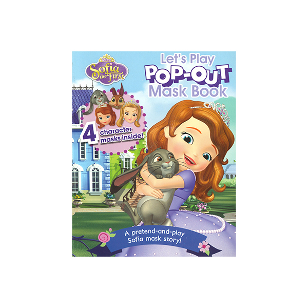 Disney Sofia the First : Let's Play Pop-Out Mask Book - 페이퍼북