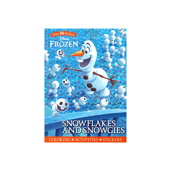 [크리스마스 북쿠폰] Disney Frozen Snowflakes and Snowgies - 스티커북