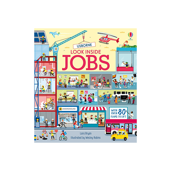 어스본 Usborne Look Inside Jobs - 플랩북/보드북