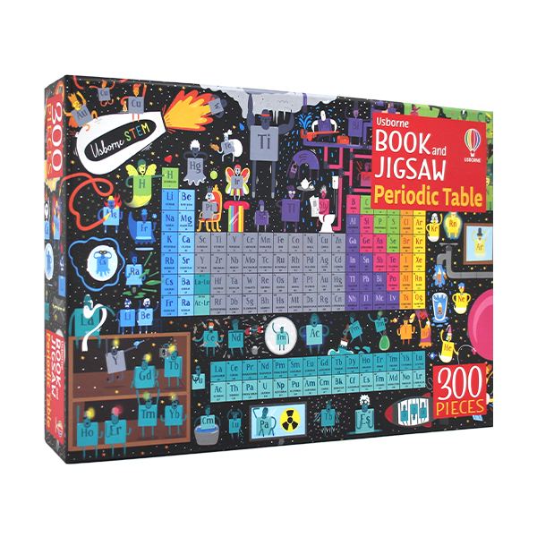 어스본 Usborne Book and Jigsaw Periodic Table (300 Pieces) - 페이퍼북