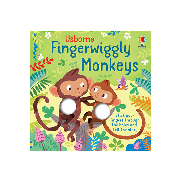 어스본 Fingerwiggly Monkeys - 보드북