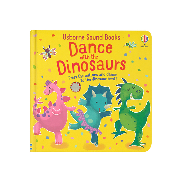 어스본 Usborne Sound Books : Dance with the Dinosaurs - 사운드북/보드북