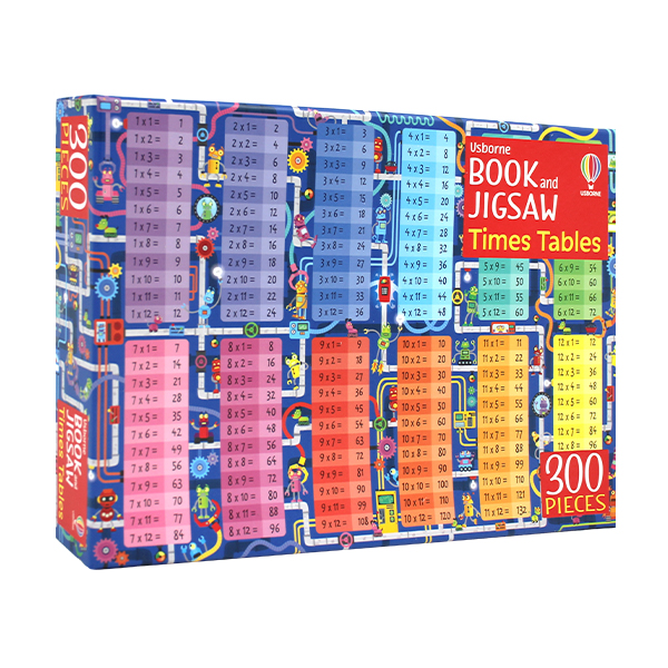 어스본Usborne Book and Jigsaw: Times Tables (300 Pieces) - 페이퍼북