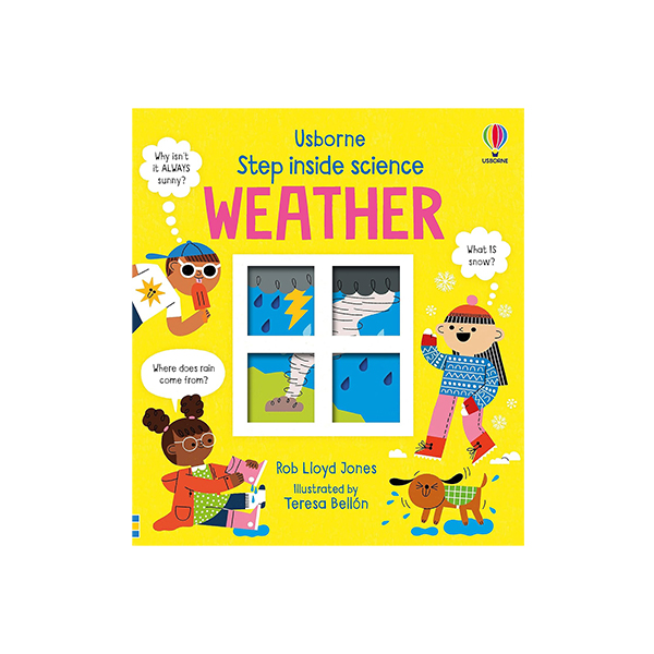 어스본 Usborne Step Inside Science Weather - 플랩북/보드북