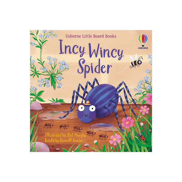 어스본 Usborne Incy Wincy Spider (QR음원 포함) - 보드북