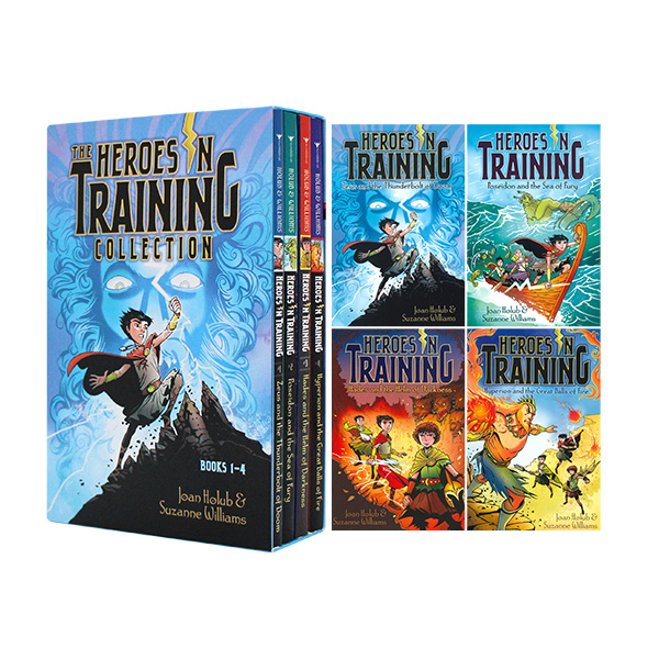 The Heroes in Training Collection 4 Books Set - 챕터북/페이퍼북