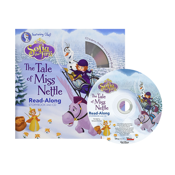 Sofia the First: The Tale of Miss Nettle Read-Along Storybook and CD(Featuring Olaf!) - 페이퍼북