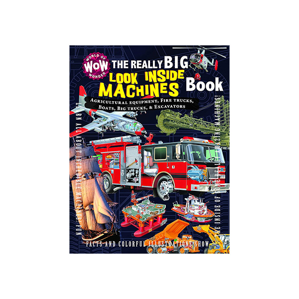 The Really Big Look Inside Machines Book - 하드커버