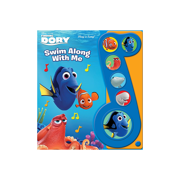 Disney Pixar Finding Dory: Swim Along With Me Play-a-Song - 사운드북/보드북