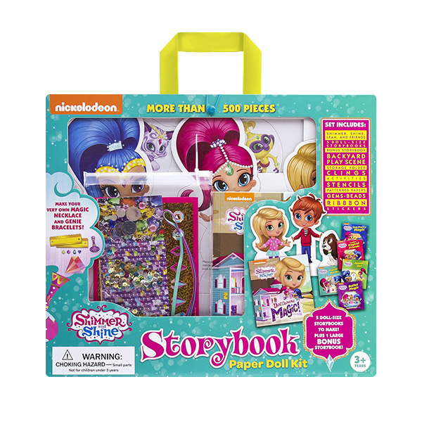 Shimmer and Shine: Storybook Paper Doll Kit