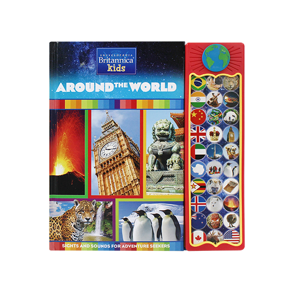 Around the World : Sights and Sounds for Adventure Seekers (Encyclopedia Britannica Kids) 사운드북