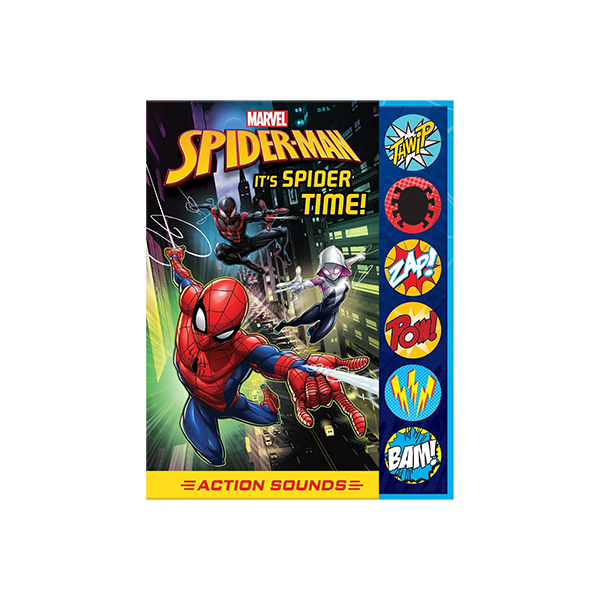 B급) Marvel Spider-Man : It's Spider Time! - 사운드북/하드커버북