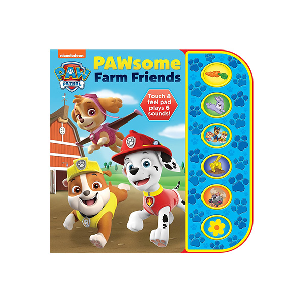 B급) Paw Patrol: Pawsome Farm Friends - 사운드북/보드북